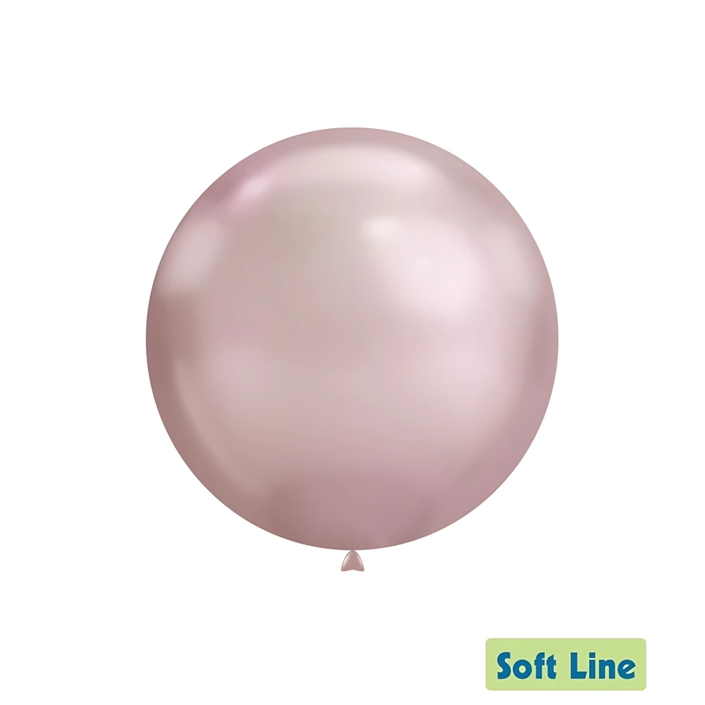 Palloncini Soft Line Cromati 18 pollici (46cm) Glicine 115, 20pz.