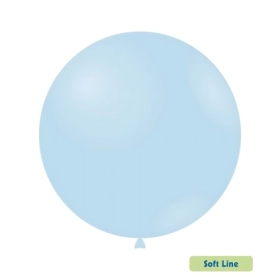 Palloncini Soft Line Pastello 36 pollici (91cm) Celeste Baby 127 , 5pz.
