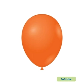 Palloncini Soft Line Pastello 12 pollici (30cm) Arancione 131, 50pz.