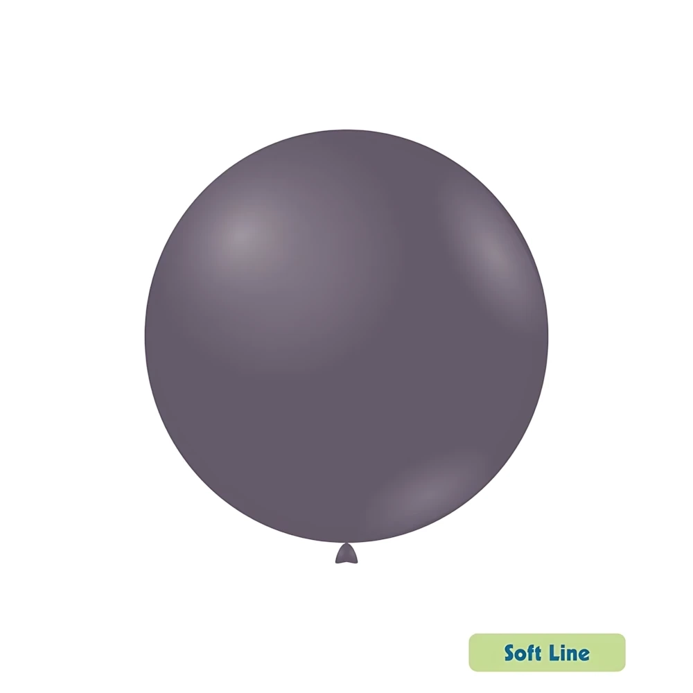 Palloncini Soft Line Pastello 18 pollici (46cm) Malva 139, 20pz.