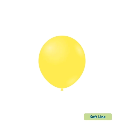 Palloncini Soft Line Pastello 5 pollici (13cm) Giallo 132, 100pz.