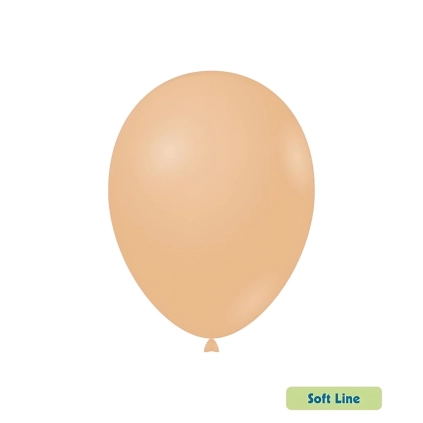 Palloncini Soft Line Pastello 12 pollici (30cm) Cammello 144, 50pz.