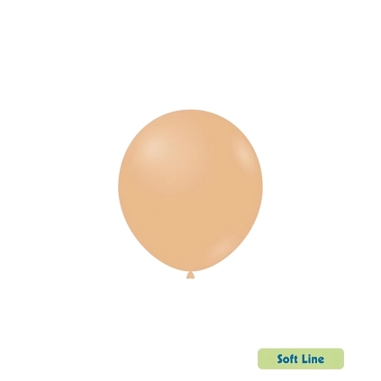Palloncini Soft Line Pastello 5 pollici (13cm) Cammello 144, 100pz.