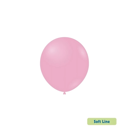 Palloncini Soft Line Pastello 5 pollici (13cm) Rosa Vintage 150, 100pz.