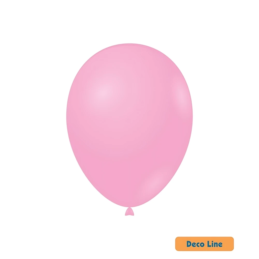 Palloncini Deco Line pastello 12" (30cm) Rosa Flamingo 225, 50pz.