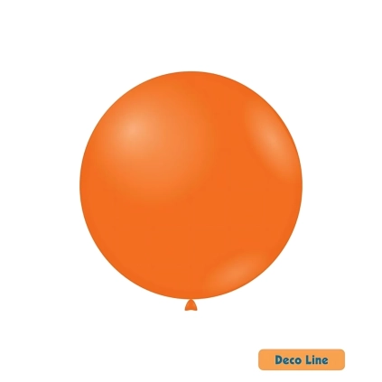 Palloncini Deco Line pastello 18" (46cm) Arancione Mandarino 202, 20pz.