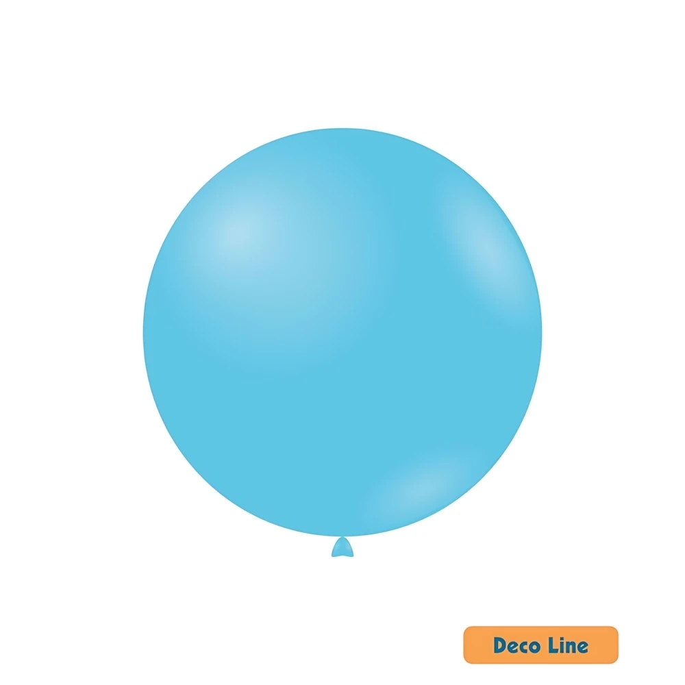 Palloncini Deco Line pastello 18" (46cm) Azzurro Cielo 211, 20pz.