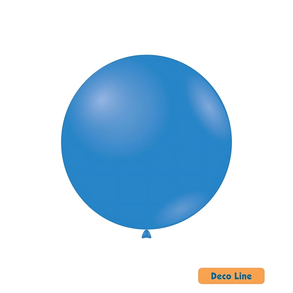 Palloncini Deco Line pastello 18" (46cm) Blu Cobalto 213, 20pz.