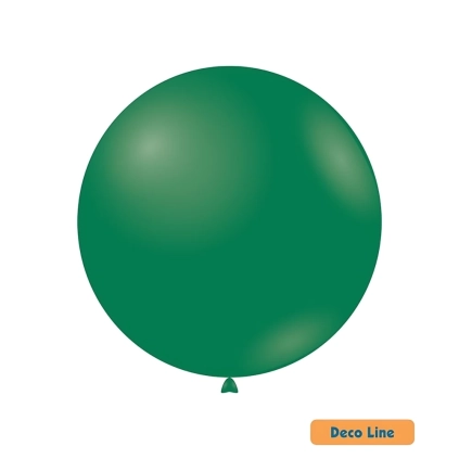 Palloncini Deco Line pastello 26" (66cm) Verde Amazzonia 212, 10pz.
