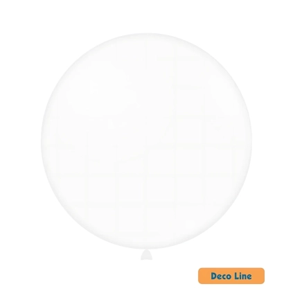 Palloncini Deco Line pastello 36" (91cm) Bianco 200, 2pz.