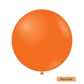 Palloncini Deco Line pastello 36" (91cm) Arancione Mandarino 202, 2pz.