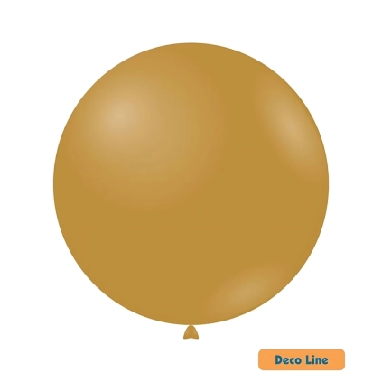 Palloncini Deco Line pastello 36" (91cm) Marrone Moka 209, 2pz.