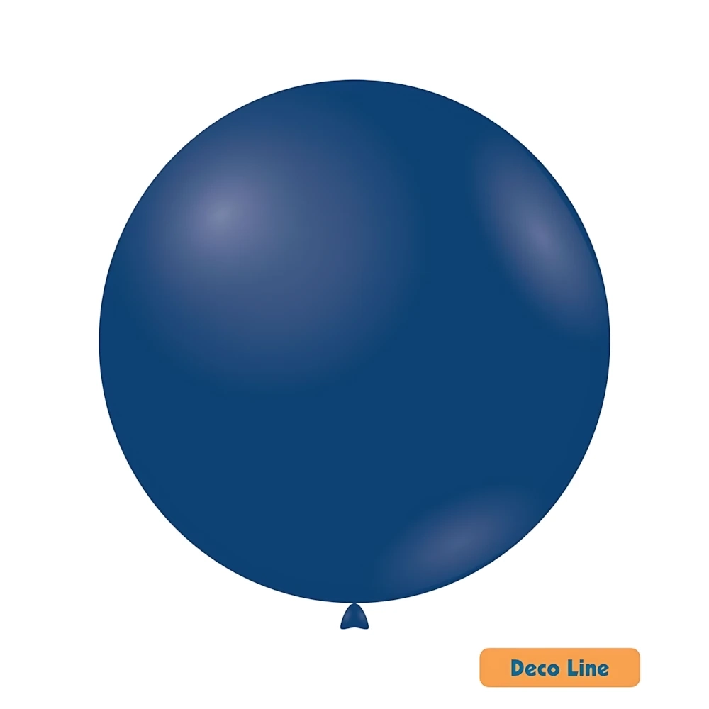Palloncini Deco Line pastello 36" (91cm) Blu Prussiano 221, 2pz.