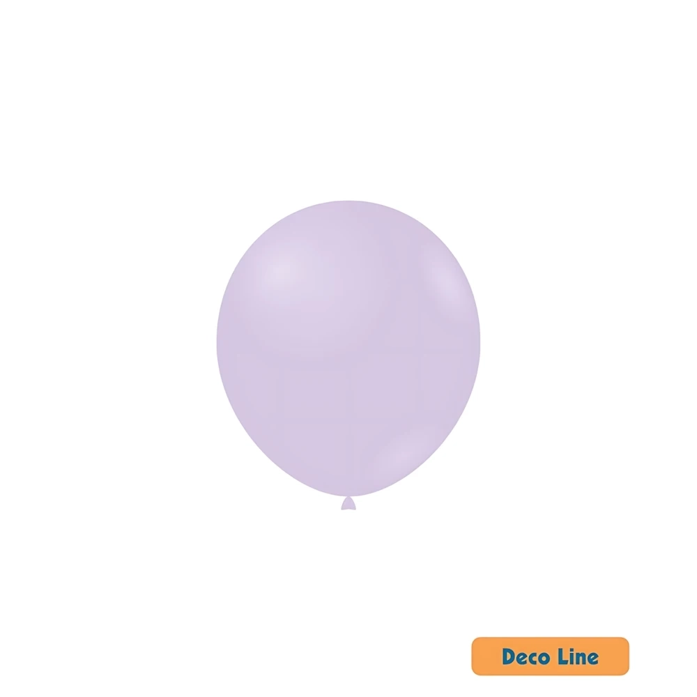 Palloncini Deco Line pastello 5" (13cm) Glicine 205, 100pz.