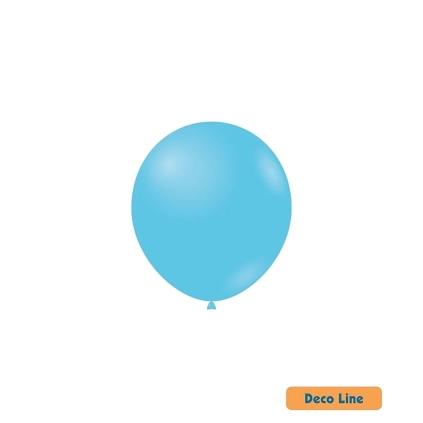 Palloncini Deco Line pastello 5" (13cm) Azzurro Cielo 211, 100pz.