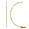 Palloncini modellabili 160 Deco Line pastello Blush 208, 100pz.