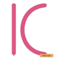 Palloncini modellabili 260 Deco Line pastello Bubblegum 217, 100pz.