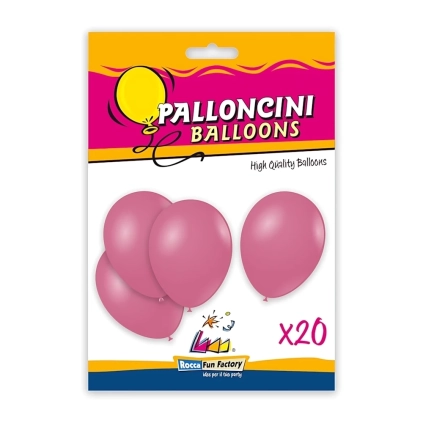 Palloncini classic line pastello 10" (26cm) rosa 26, 20pz.