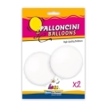 Palloncini classic line pastello 33" (86cm) bianco 10, 2pz.