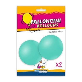 Palloncini classic line pastello 33" (86cm) acquamarina 51, 2pz.