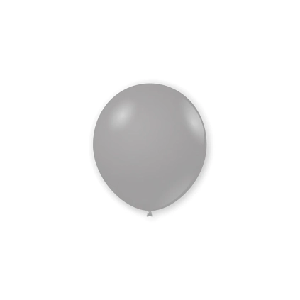 Palloncini classic line pastello 5" (13cm) grigio 17, 100pz.