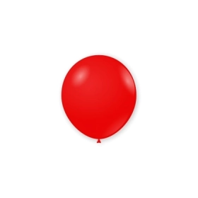 Palloncini classic line pastello 5" (13cm) rosso 28, 100pz.