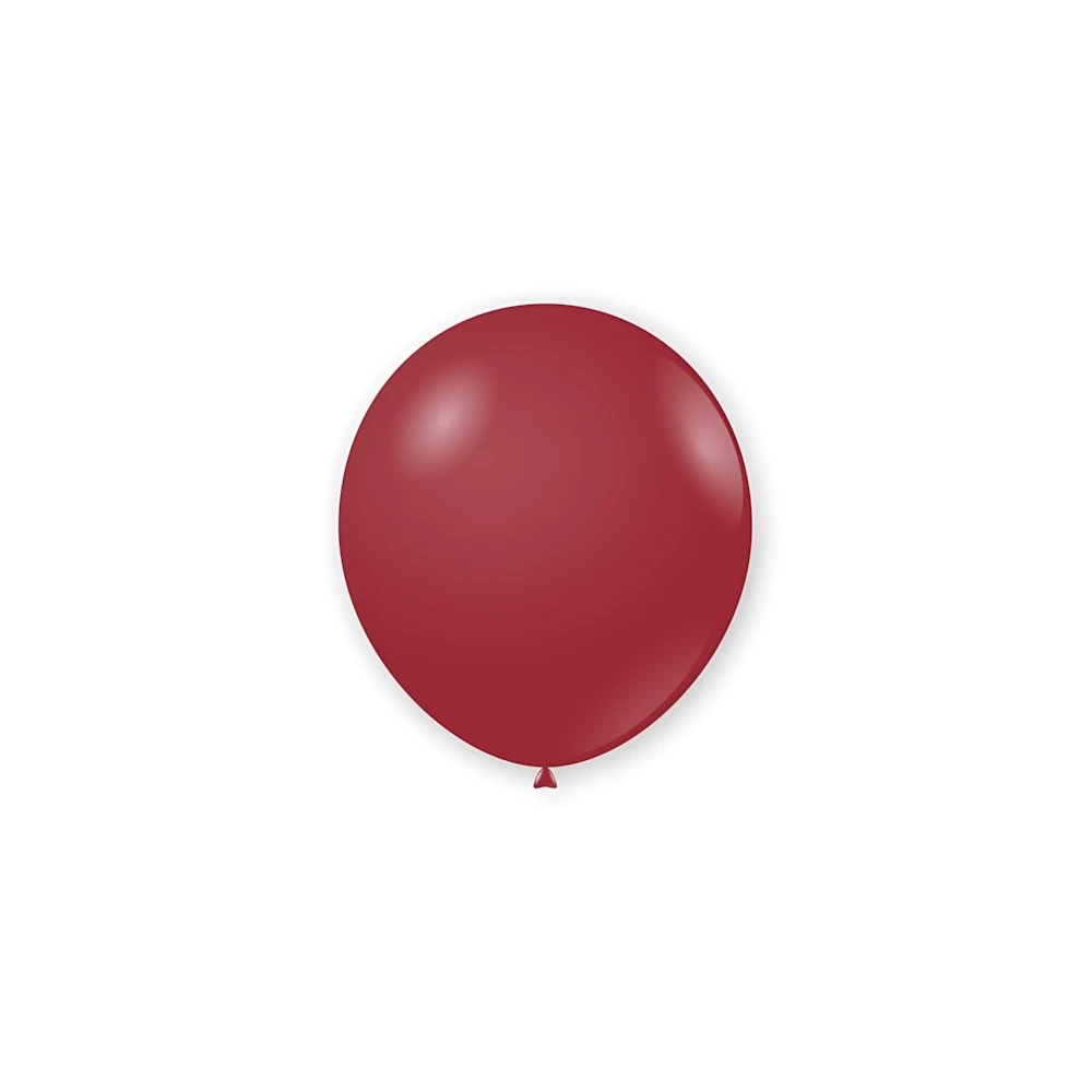Palloncini classic line pastello 5" (13cm) bordò 71, 100pz.