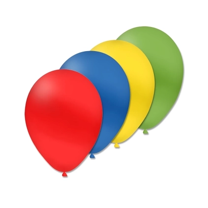 Palloncini classic line pastello 7" (18cm) assortiti, 100pz.
