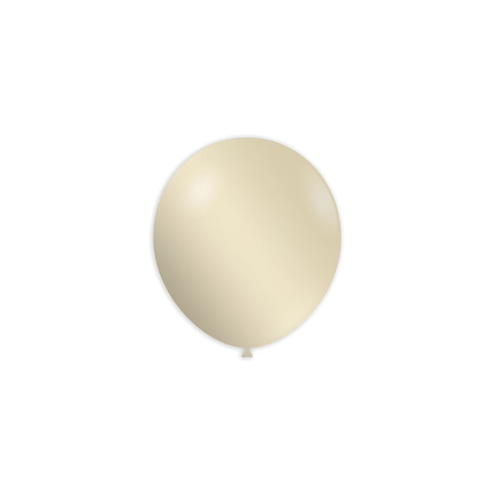 Palloncini classic line metallizzati 5" (13cm) avorio 38, 100pz.
