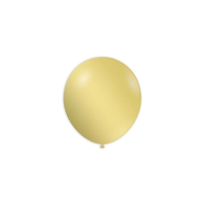 Palloncini classic line metallizzati 5" (13cm) mostarda 65, 100pz.