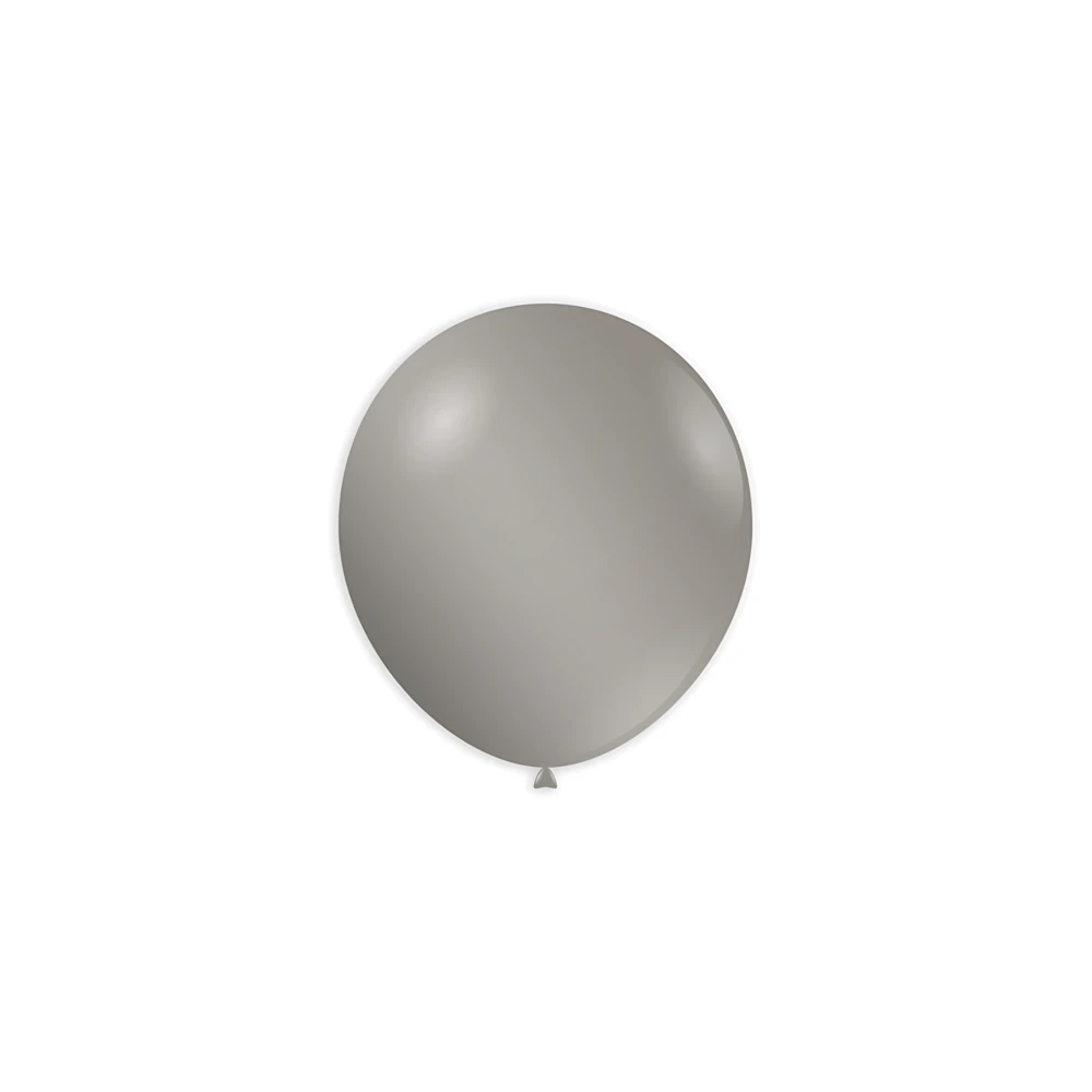 Palloncini classic line metallizzati 5" (13cm) argento 68, 100pz.