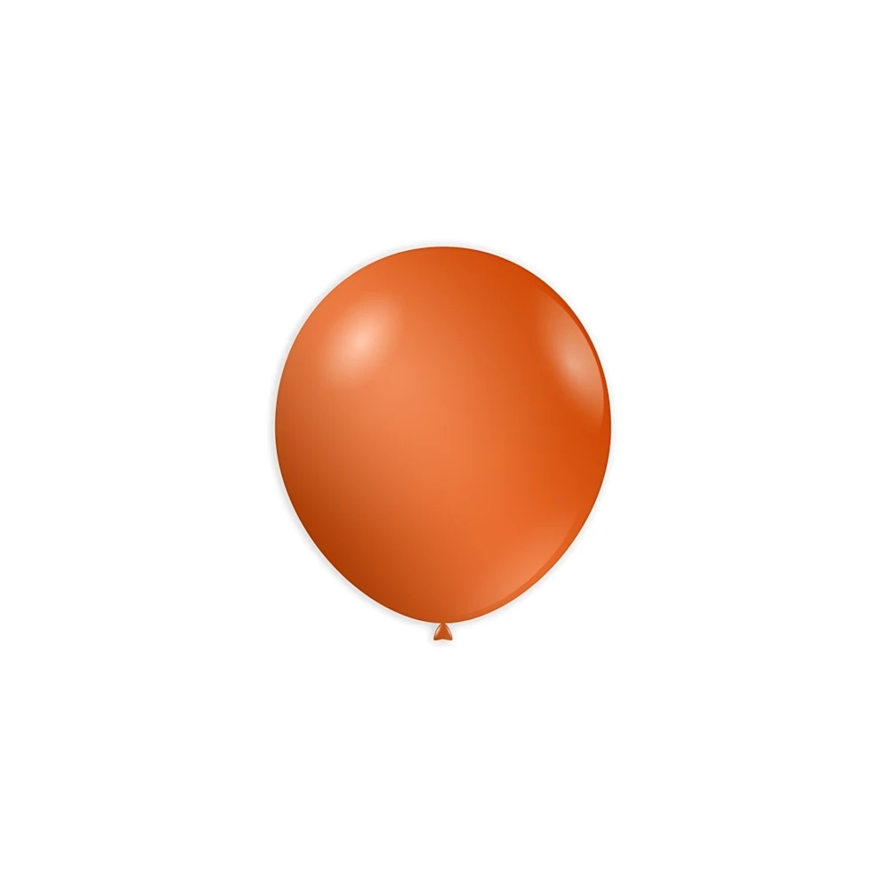 Palloncini classic line metallizzati 5" (13cm) arancio 70, 100pz.