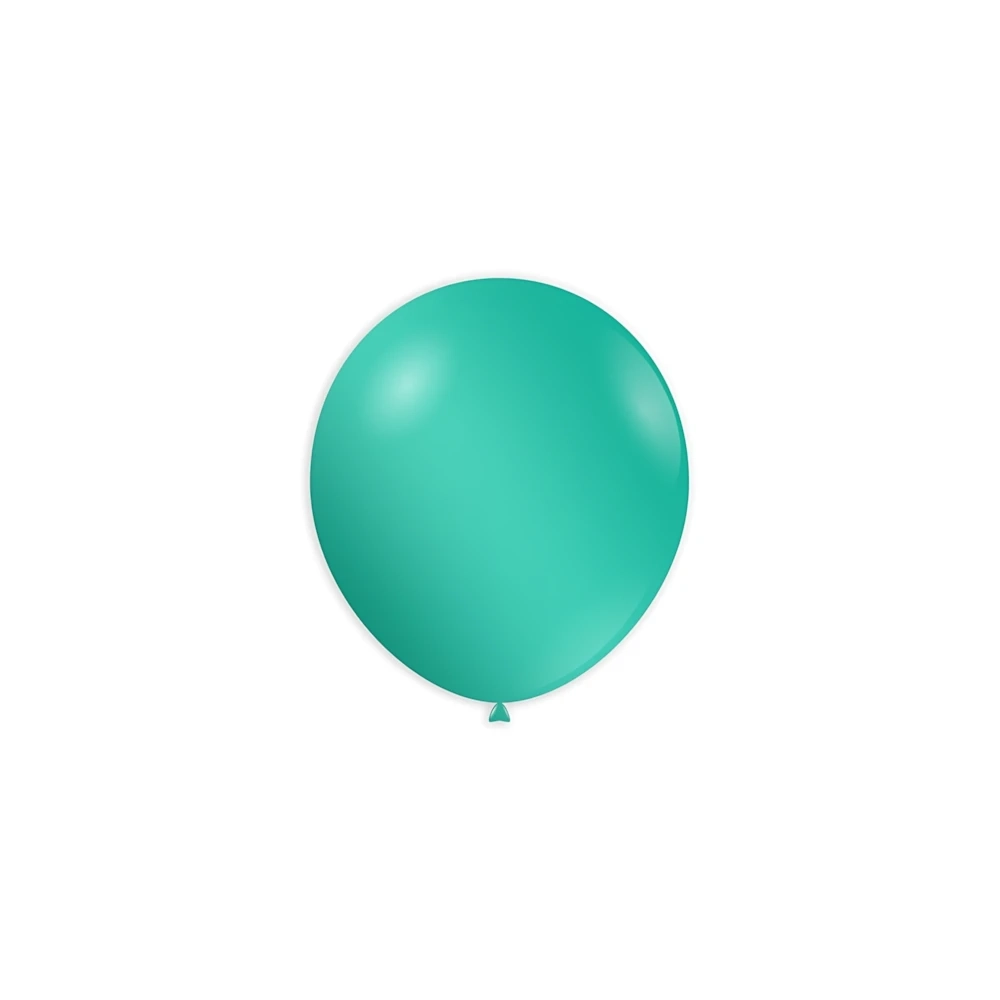 Palloncini classic line metallizzati 5" (13cm) acquamarina 75, 100pz.