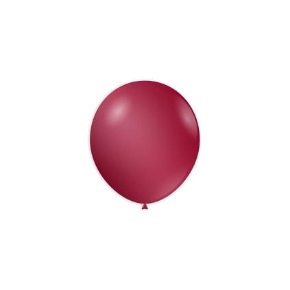 Palloncini classic line metallizzati 5" (13cm) bordò melograno 76, 100pz.