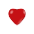 Palloncini cuore classic line cristallo 11" (25cm) rosso 32, 100pz.