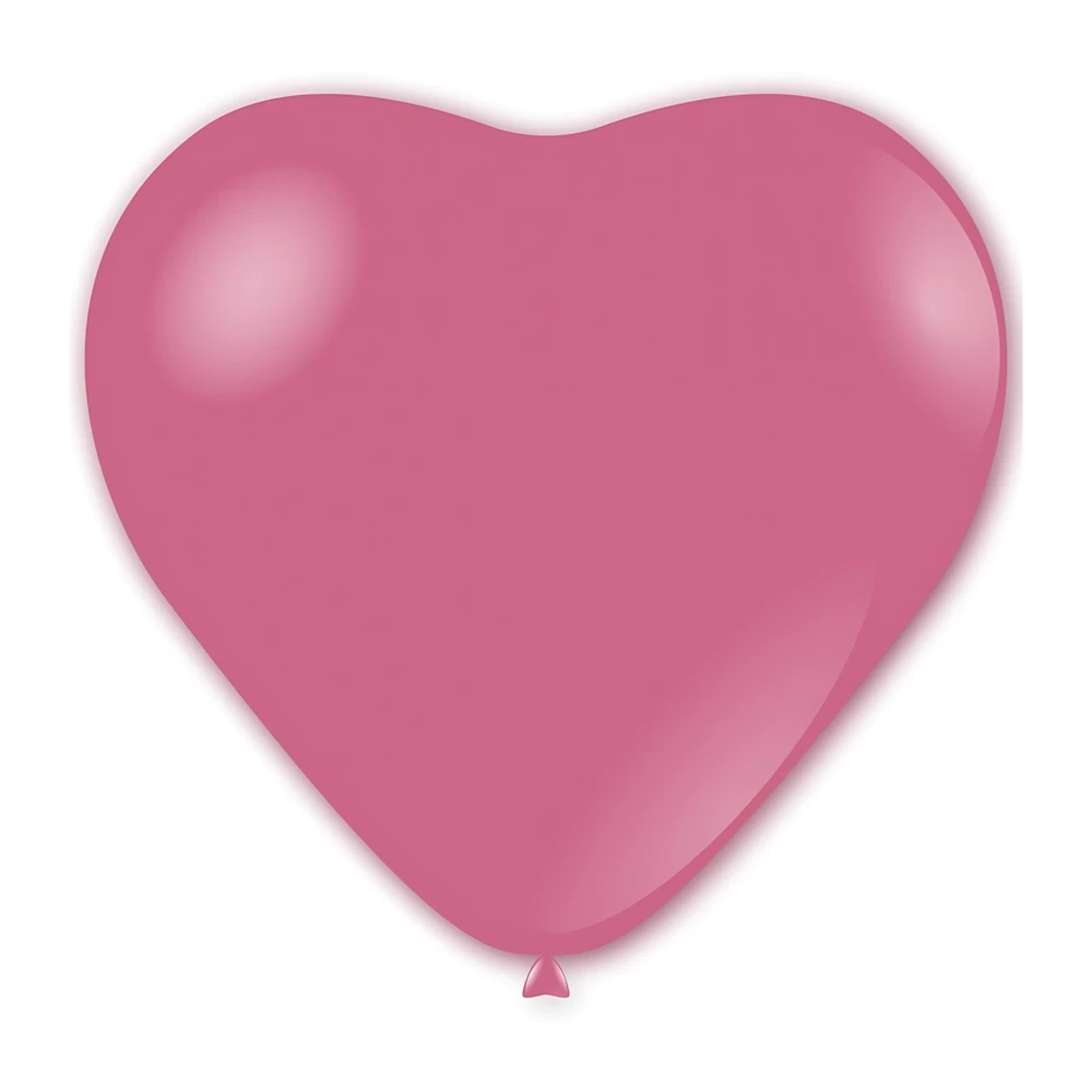 Palloncini cuore classic line pastello 60" (159cm) rosa 26, 1pz.