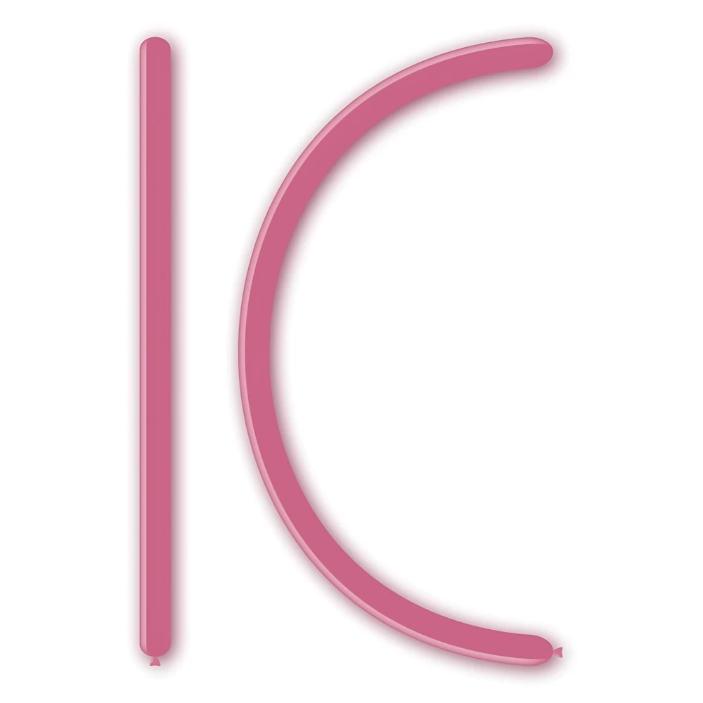 Palloncini modellabili D2 160 classic line pastello rosa 26, 100pz.