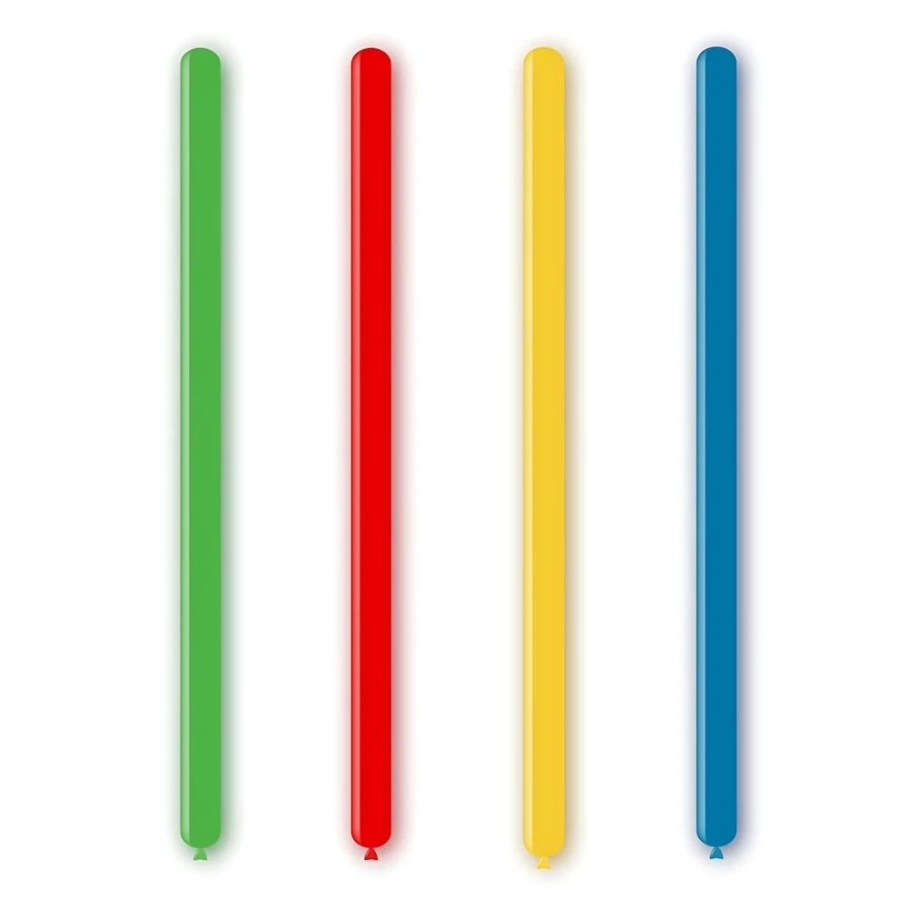 Palloncini modellabili D2 160 classic line pastello colori assortiti, 100pz.
