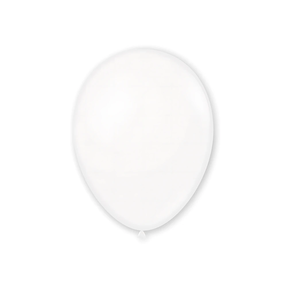 Palloncini classic line pastello 12" (30cm) bianco 10, 100pz.