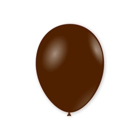 Palloncini classic line pastello 12" (30cm) marrone 31, 100pz.