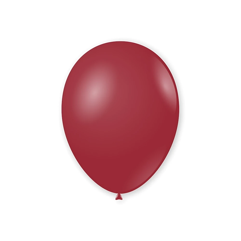 Palloncini classic line pastello 12" (30cm) bordò 71, 100pz.