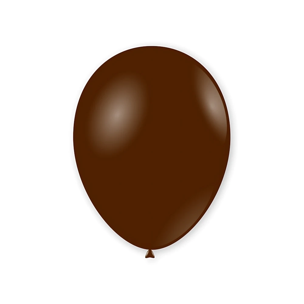 Palloncini classic line pastello 13" (33cm) marrone 31, 100pz.