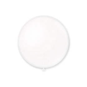 Palloncini classic line pastello 19" (48cm) bianco 10, 50pz.