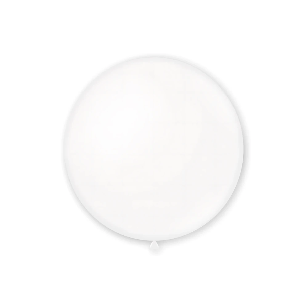 Palloncini classic line pastello 19" (48cm) bianco 10, 50pz.