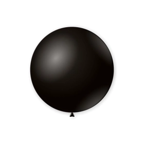 Palloncini classic line pastello 19" (48cm) nero 15, 50pz.