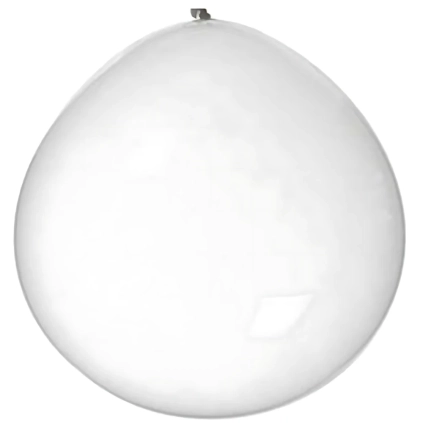 Palloncini stuffing classic line cristallo 18" (46cm) trasparente 57, 10pz.