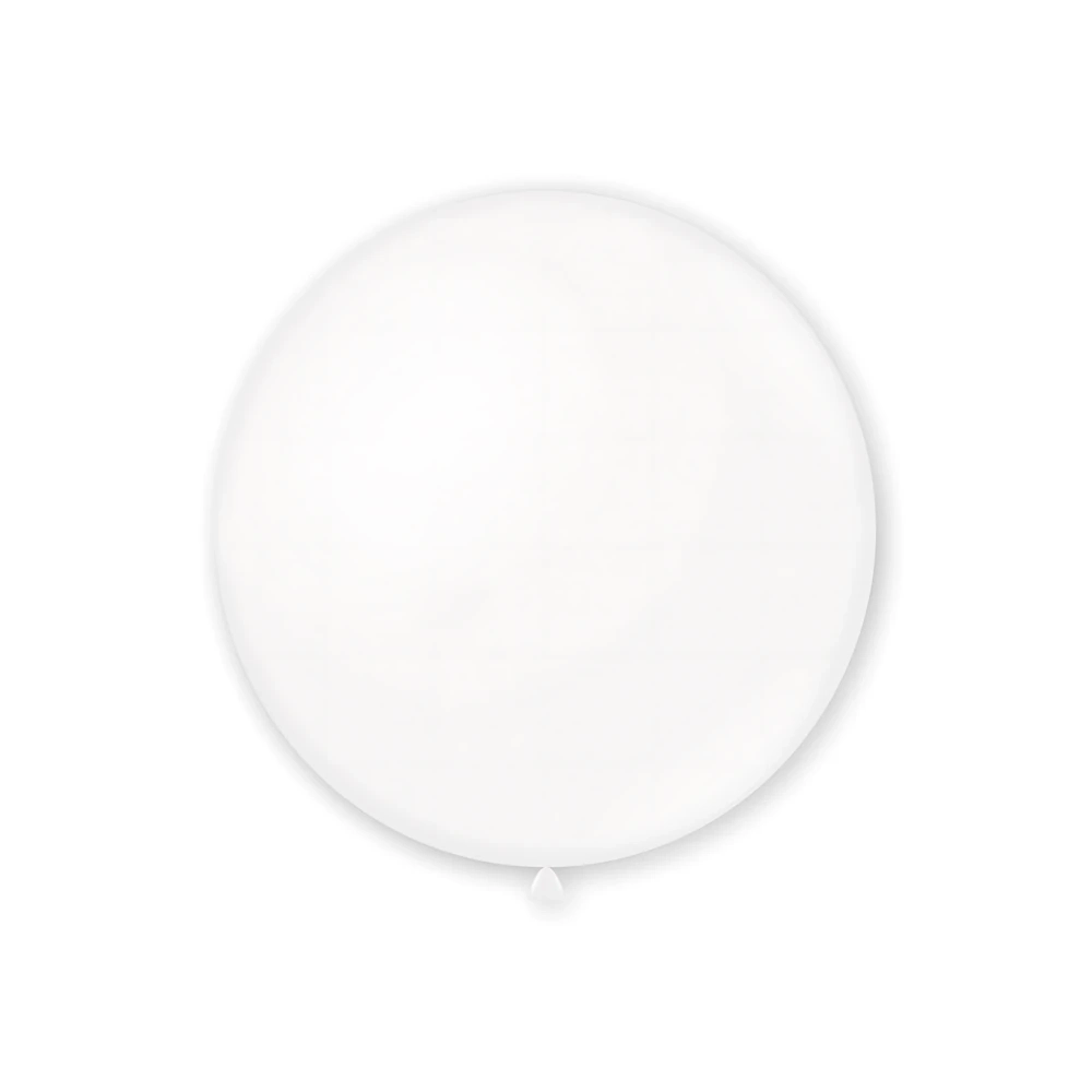 Palloncini classic line pastello 22" (55cm) bianco 10, 1pz.