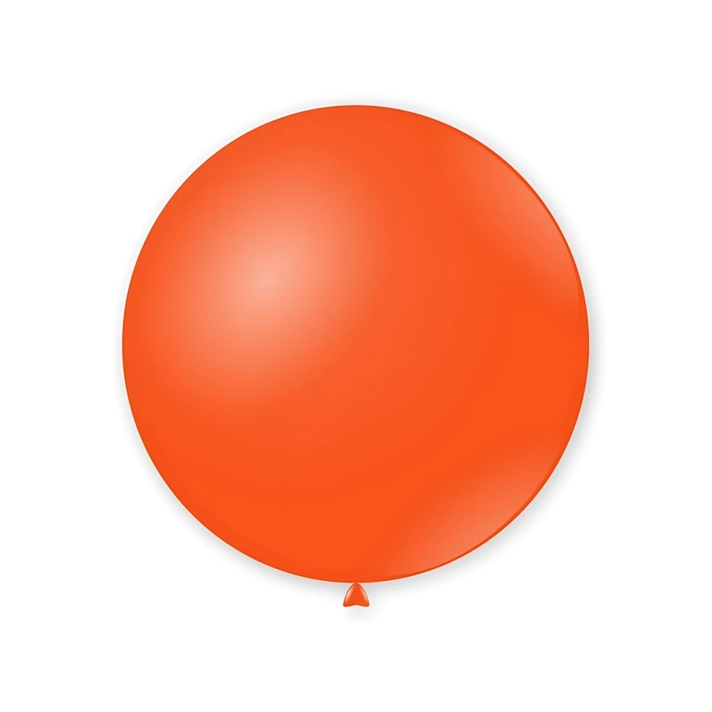 Palloncini classic line pastello 33" (86cm) arancio 14, 1pz.