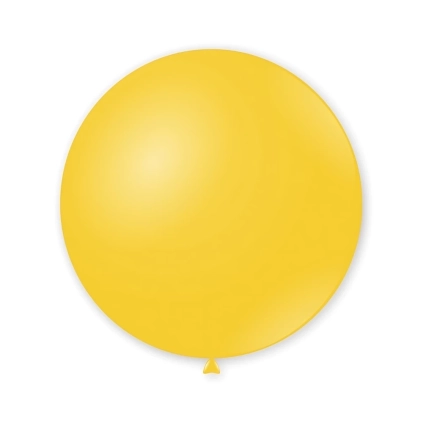 Palloncini classic line pastello 35" (89cm) giallo 11, 1pz.