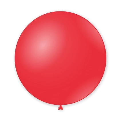 Palloncini classic line pastello 48" (121cm) rosso 19, 1pz.